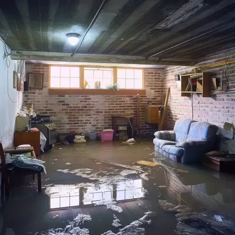 Flooded Basement Cleanup in River Hills, WI